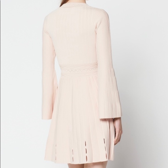 Sandro trumpet sleeve knit dress 36 (XS) - Picture 5 of 6